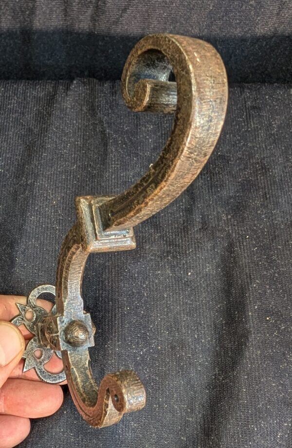 Six Fantastic Victorian Gothic Iron Coat Hooks