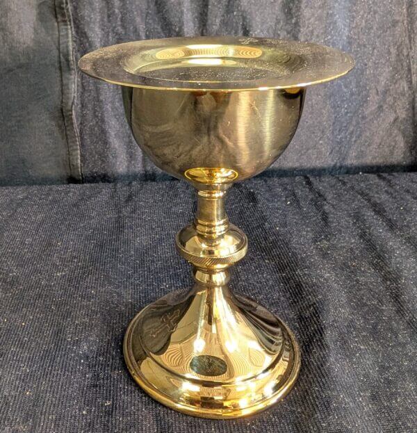 Medium Size Classic 19th Century Style Chalice & Paten