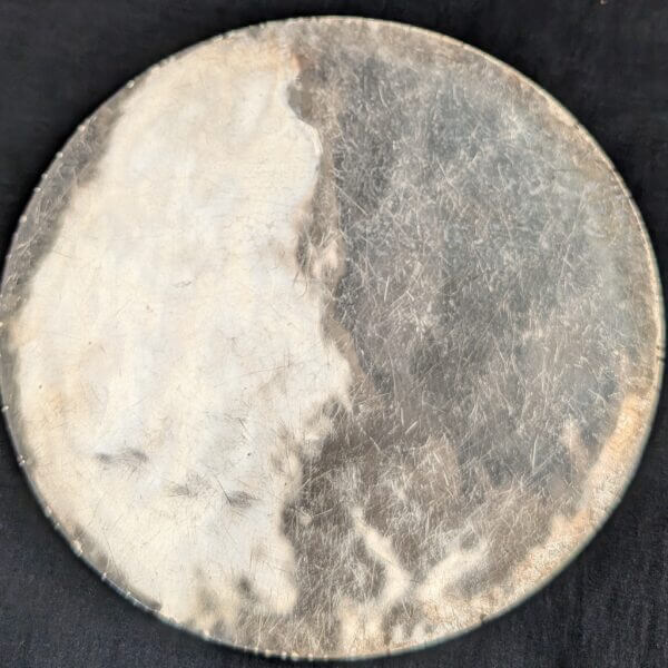 Solid Silver Large Church Paten Dish London 1929