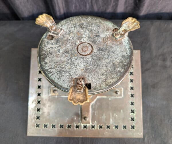 Very Fine Heavy Brass Antique Church Book Table Missal Stand