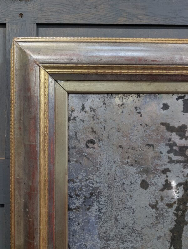 Extremely Large Distressed Framed Faux Mirror
