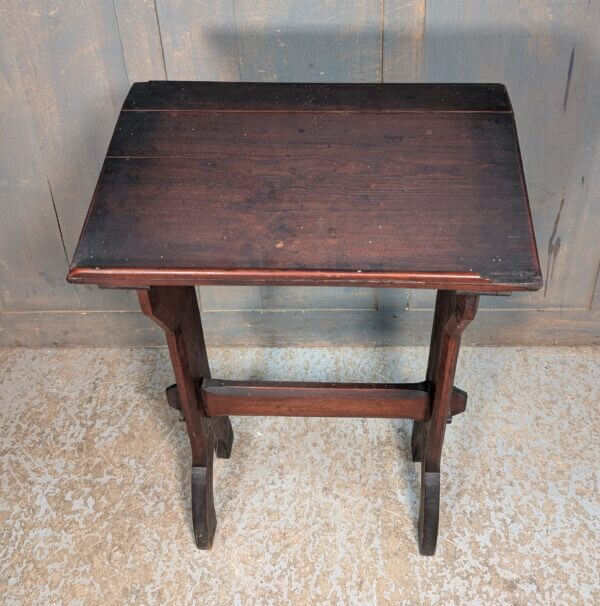 1860's Simple Pine Prayer Desk Prie Dieu from St Giles, Darlton