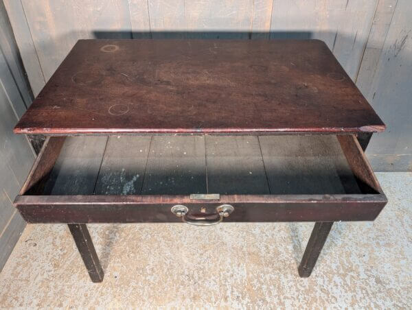 Antique 1820's Regency Mahogany Small Writing Desk Occasional Table