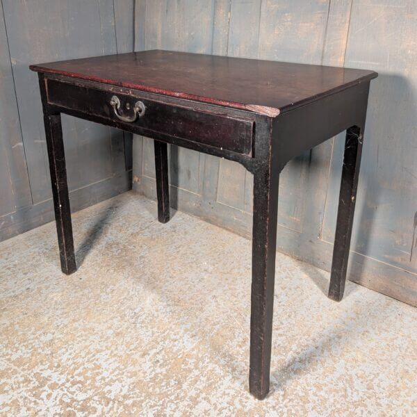 Antique 1820's Regency Mahogany Small Writing Desk Occasional Table