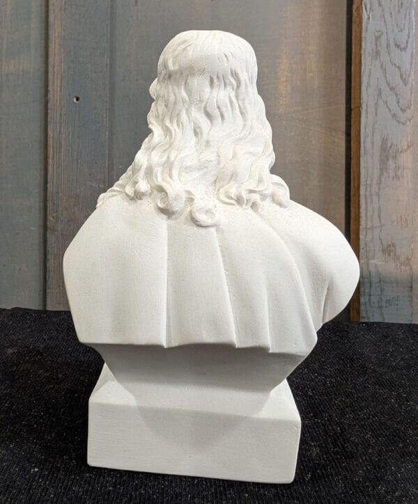 Smaller Size Composite Marble Bust of Jesus Christ