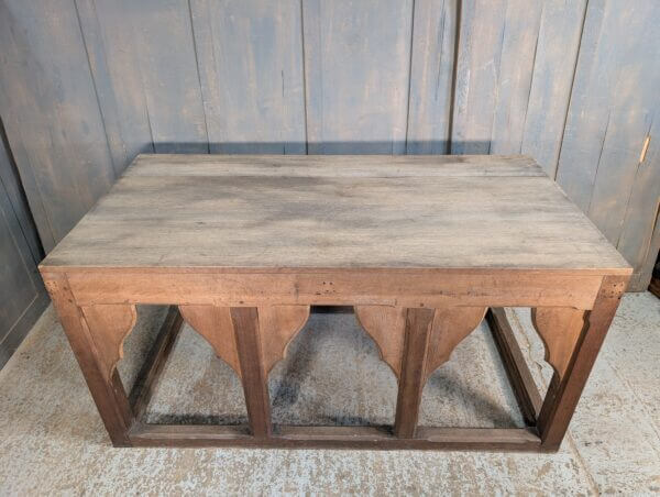 Full Size Victorian Oak Church Altar from St Giles Darlton