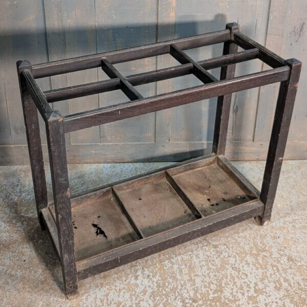 1910's Oak Umbrella Stick Stand