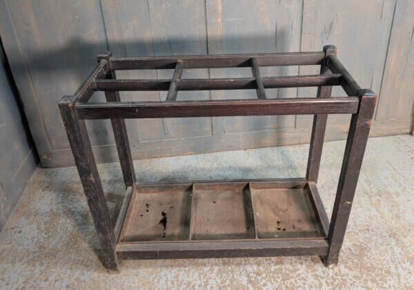 1910's Oak Umbrella Stick Stand