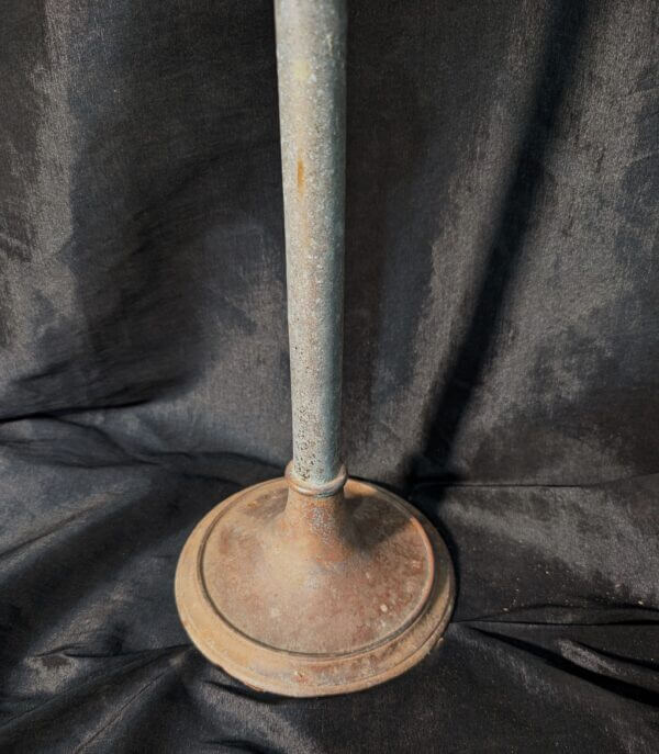 Crypt Find Two Heavily Tarnished Acolyte Candlestands