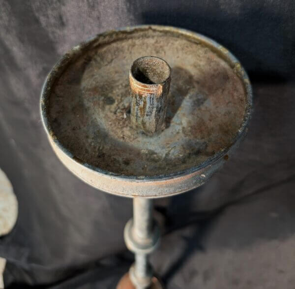 Crypt Find Two Heavily Tarnished Acolyte Candlestands