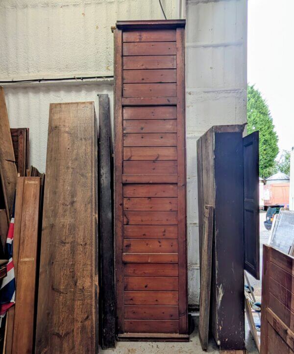 Two Long Victorian T& G Pine Pew Fonts Panels Panelling from Maidenhead