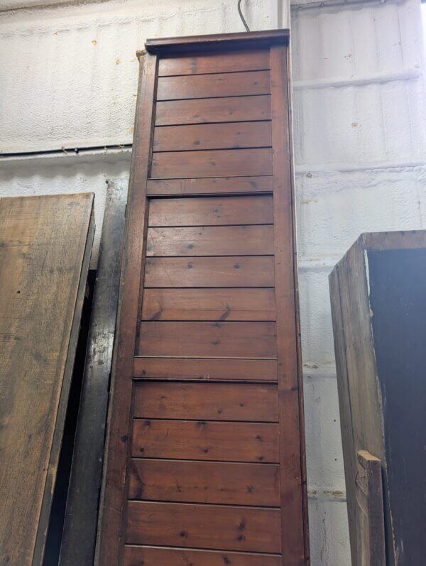 Two Long Victorian T& G Pine Pew Fonts Panels Panelling from Maidenhead