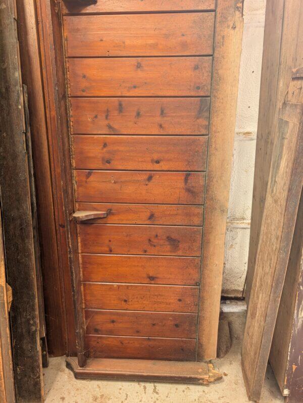 Two Long Victorian T& G Pine Pew Fonts Panels Panelling from Maidenhead