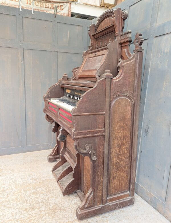 Full Size Mason & Hamlin Ornate Harmonium Church Organ