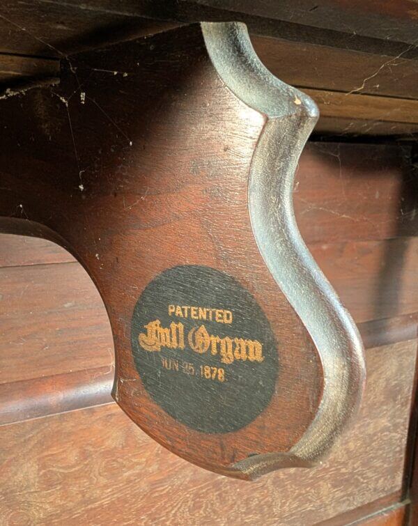 Full Size Mason & Hamlin Ornate Harmonium Church Organ