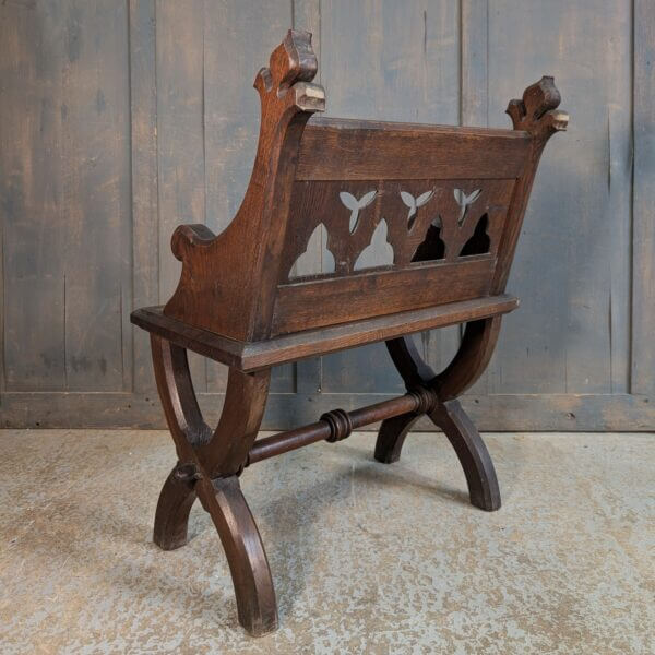 Decorative & Stylish 1860's Gothic Ecclesiastical Ministers Chair