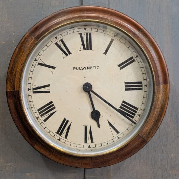1920's Vintage Clock 'Pulsynetic' with Non-Working Movement
