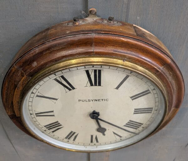 1920's Vintage Clock 'Pulsynetic' with Non-Working Movement