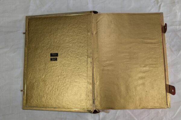 Extremely Ornate Brass Bound Gospel Lectionary of The Greek Orthodox Church
