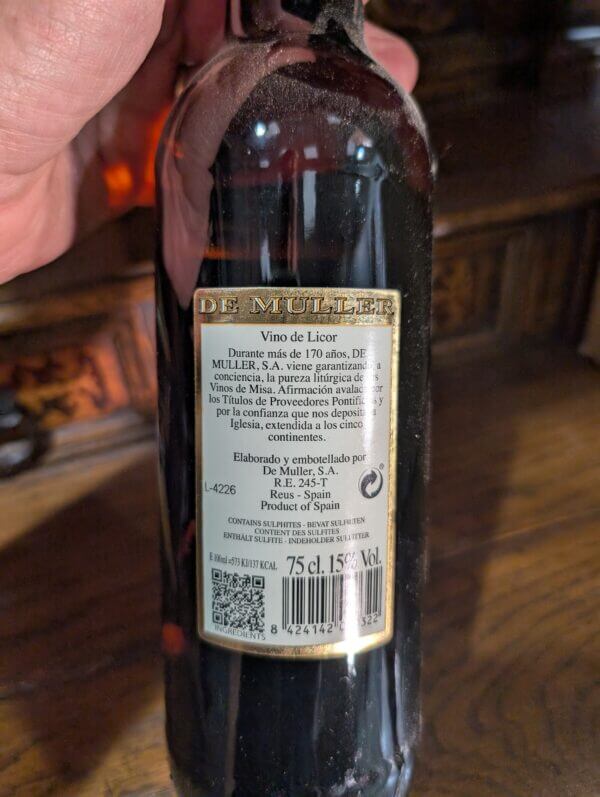 Box of 5 Bottles of Vino de Misa Holy Mass Wine