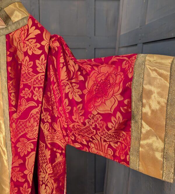 Watts & Co Red & Gold Silk Damask Dalmatics with Stoles