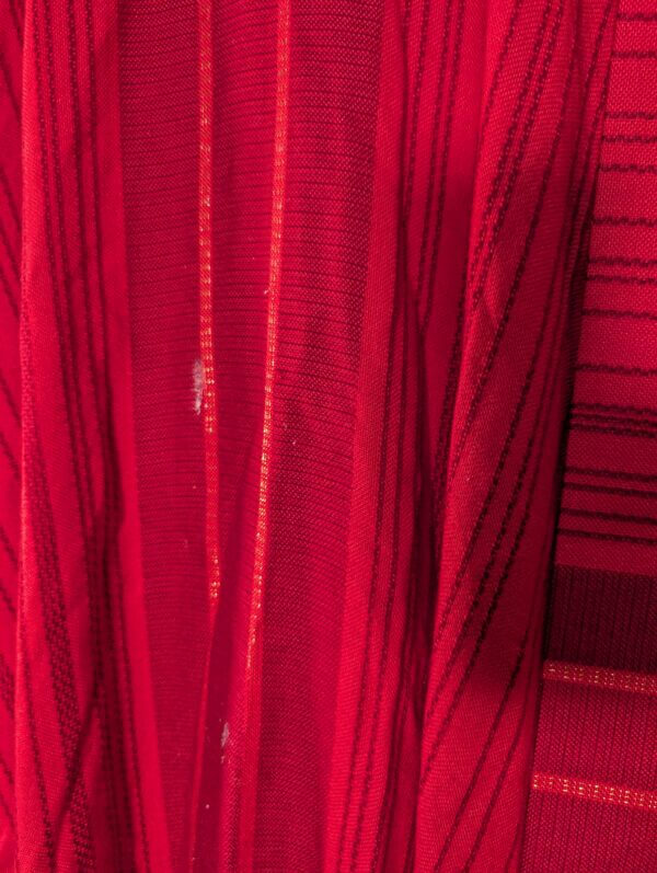 Vintage Slabbinck Extra Large Red Chasuble & Stole with Gold Thread