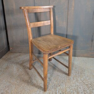 Pale Elm & Beech Pre-War Classic Church Chapel Chairs