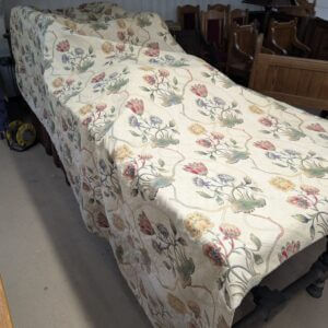 Six Pairs of Very Large Extremely High Quality Curtains Material from Burrswood Relgious Centre #2