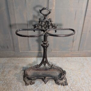 Coalbrookdale Stamped 19th Century Cast Iron Stick Stand