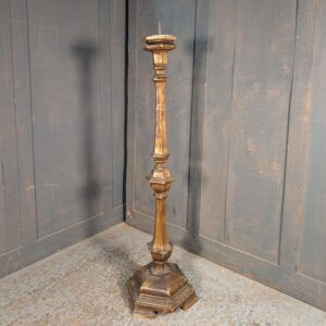 Spanish 18th Century Style Paschal Tall Pricket Candlestand Candlestick