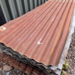 Rusty Corrugated Iron Roofing Sheets
