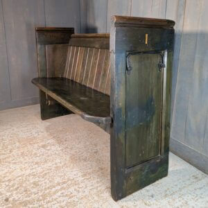 Overbuilt Very Strong Vintage 1910's Pine Church Pews Benches from Christchurch Walton on the Hill