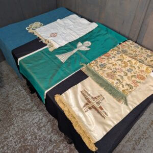 Five Vintage Lectern Falls in Various Colours Styles & Sizes