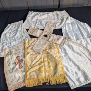 Seven Assorted Curtains for Tabernacles & Ciborum Covers