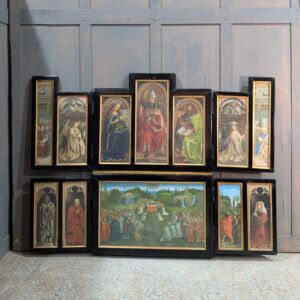 Full Size Arundel Society Chromolithograph of The Ghent Altarpiece