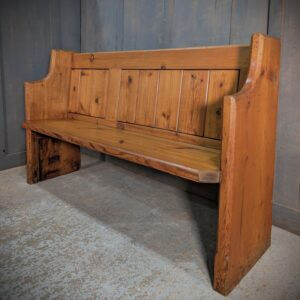 Old Charlbury Methodist Church Stripped Victorian Church Pews Benches