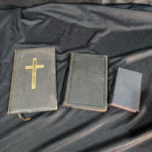 Three Religious Books from Christ Church Crookham 1920's Vintage