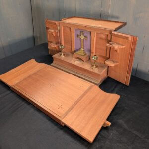 Portable 1950's Vintage Charles Farris Travel Altar