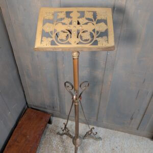 Tall Victorian Ornate Brass Church Lectern