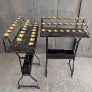 Brass and Steel 24 Light Votive Candlestands