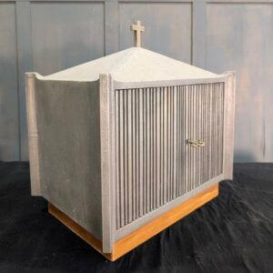 Ultra Modern 1960's Solid Alluminium Tabernacle