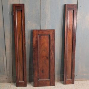 Very Fine Victorian Mahogany Unusual Sized Door Panel Set