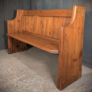 Old Charlbury Methodist Church Stripped Victorian Church Pews Benches
