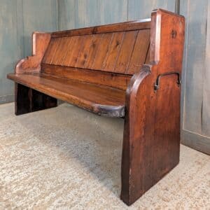 Late Victorian Cradley Heath Pine & Baltic Pine Church Pews Benches